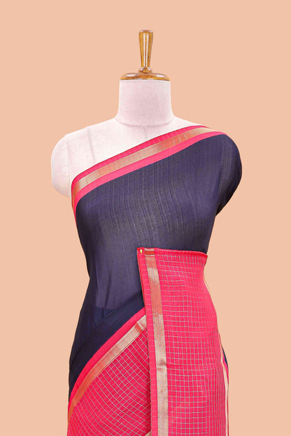Pallu stripe highlights