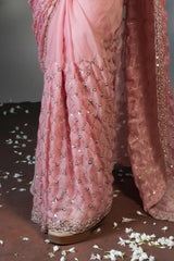 Peach Decorative edge border
