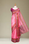 Peach art silk