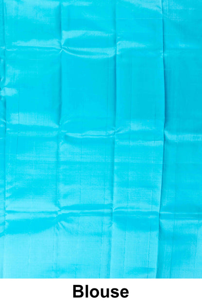 Peach bridal silks saree
