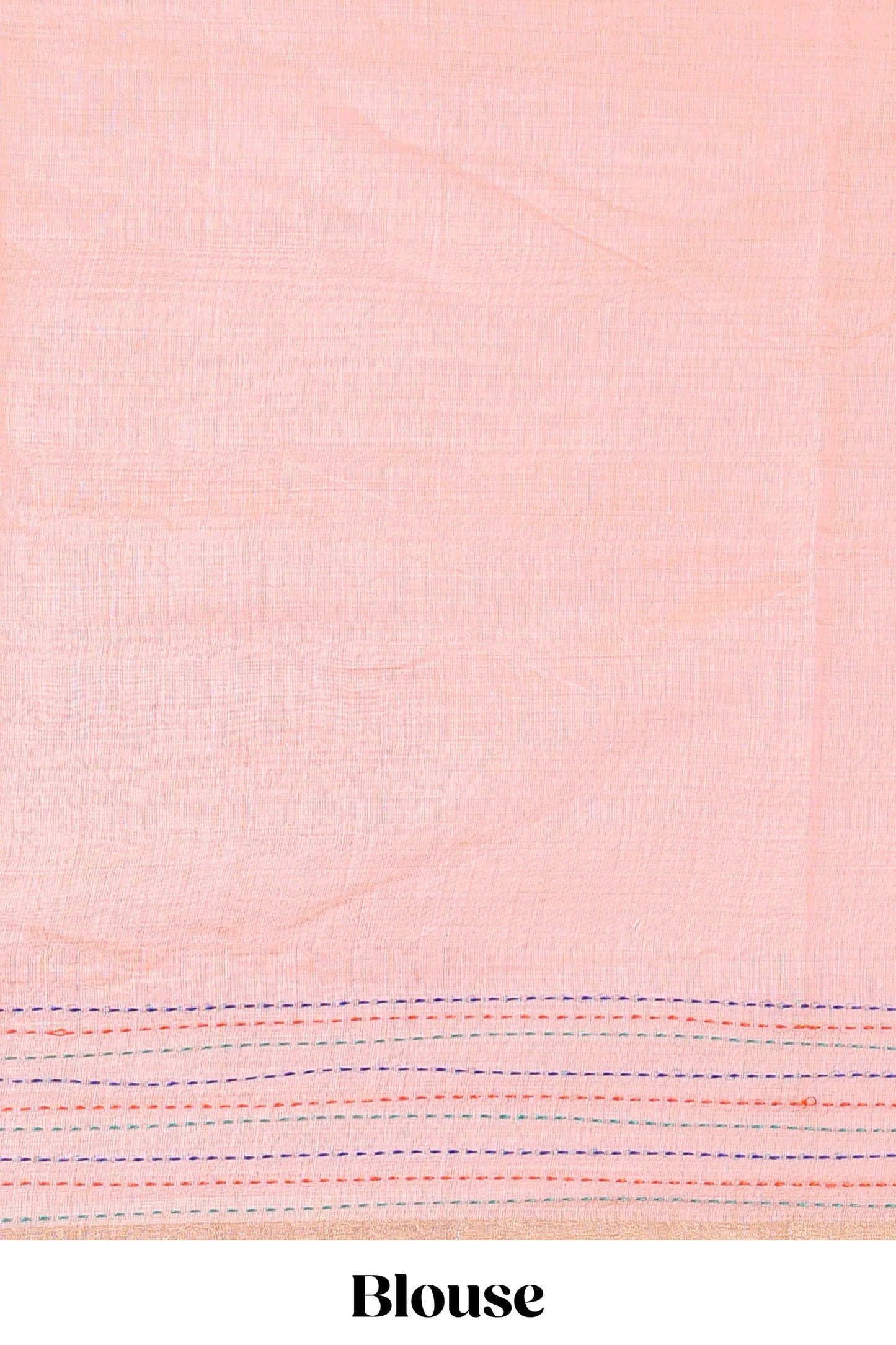 Peach casual chanderi cotton sarees