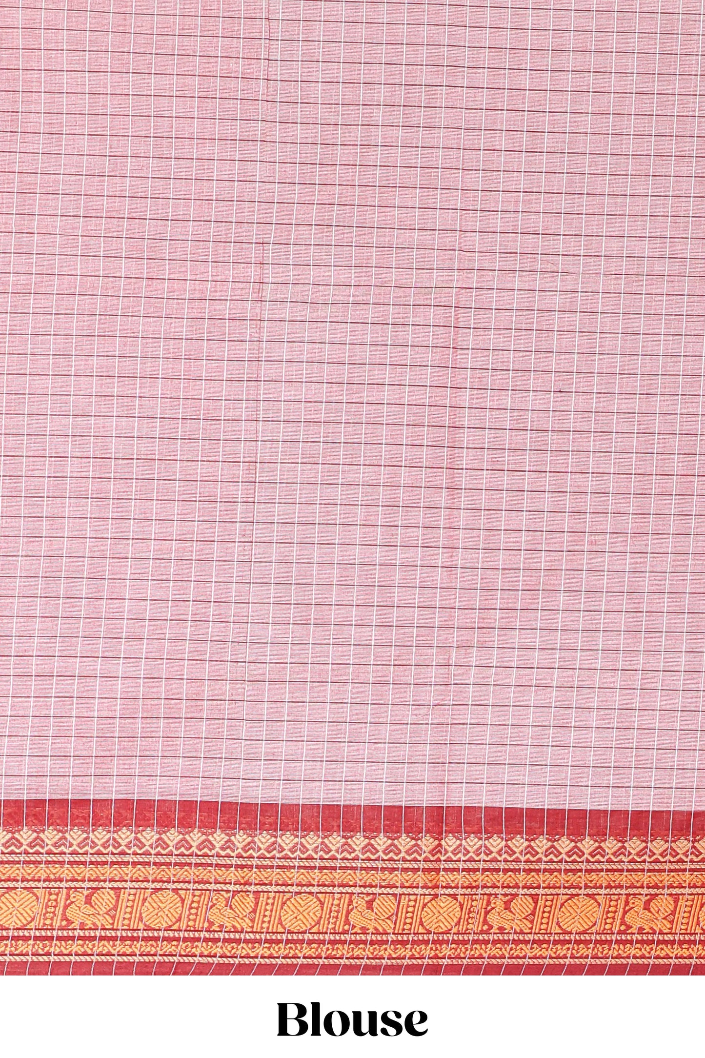  Peach casual chettinad cotton saree