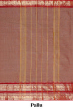  Peach chettinad cotton saree