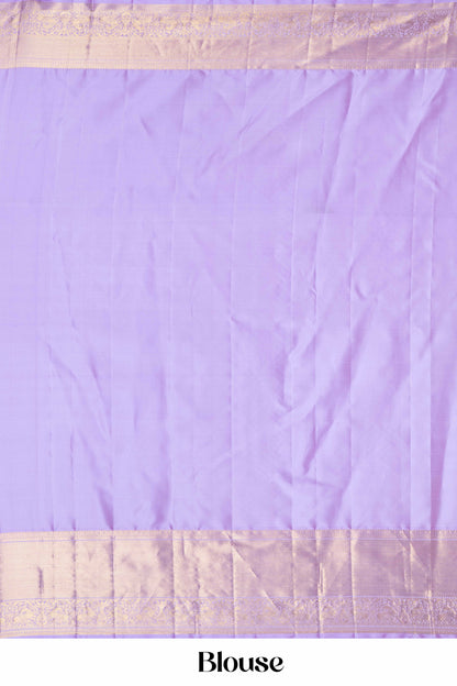 Peach wedding silk saree