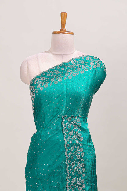 Peacock festive designer saree