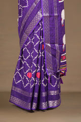 Pichwai pallu detail