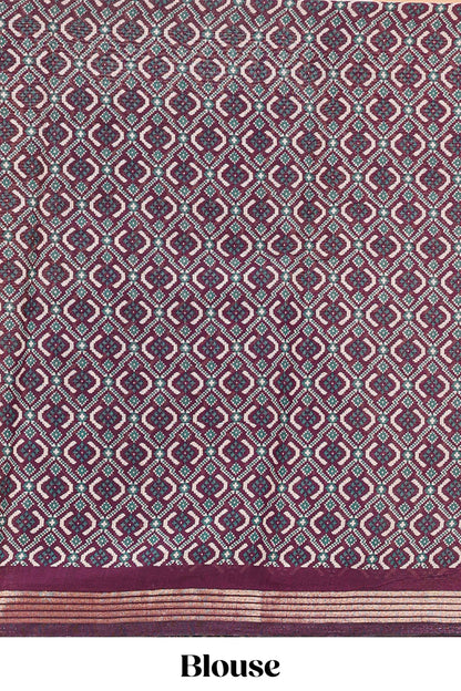 Pink casual wear chanderi cotton sarees