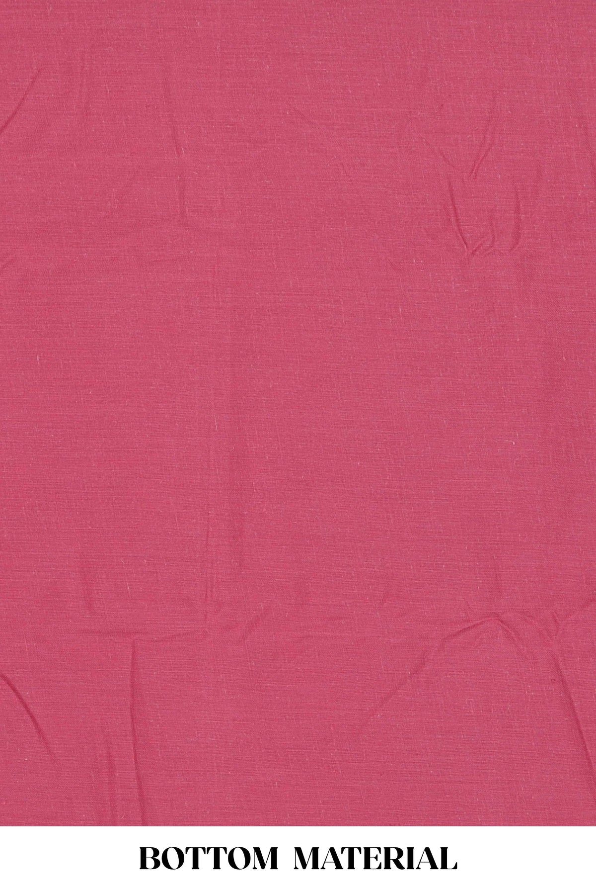 Pink cotton thread work suit
