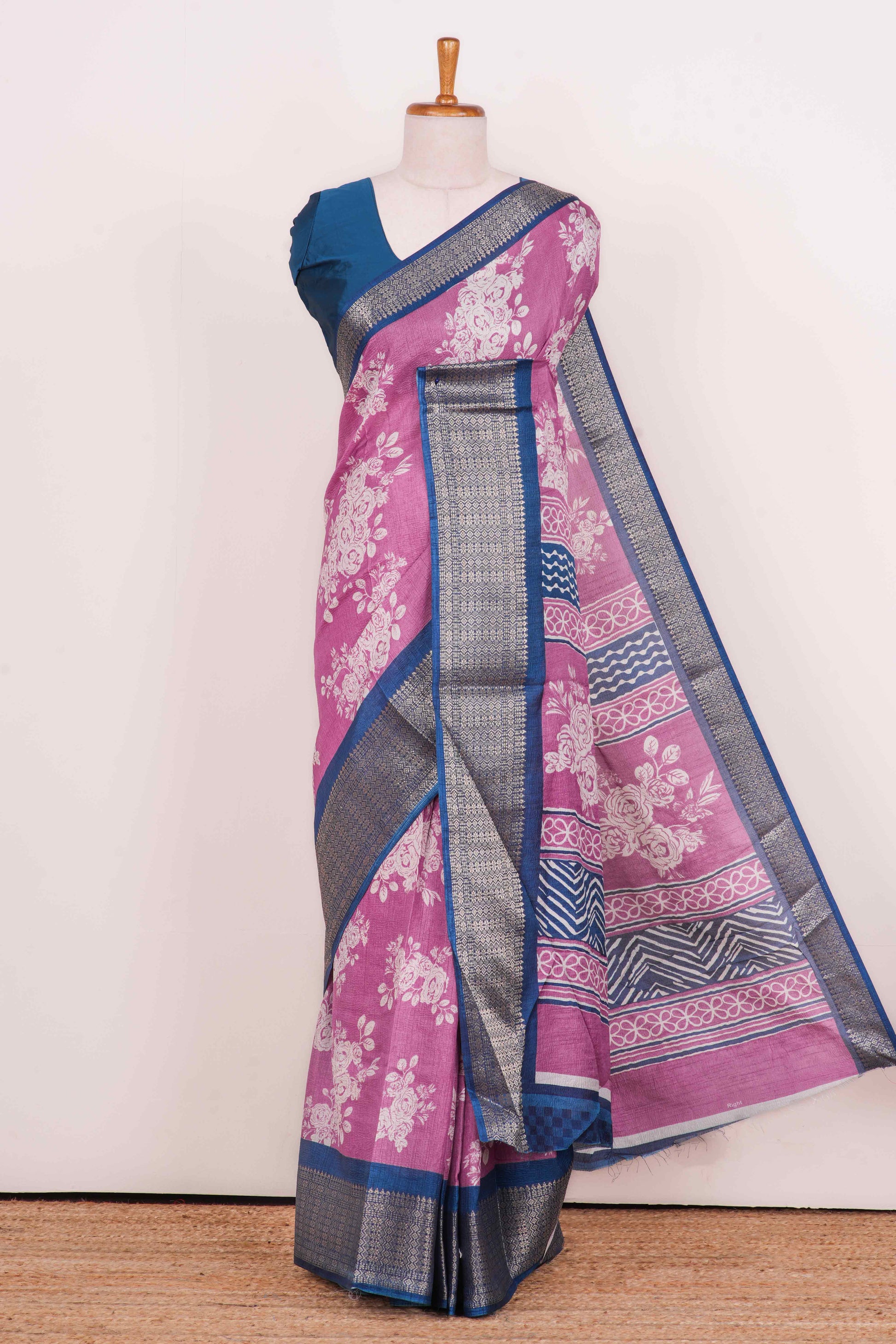 Pink dola silk texture