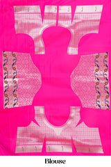 Pink elegant saree