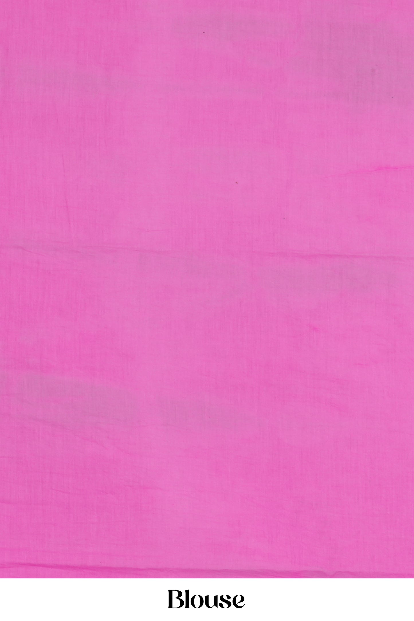 Pink everyday cotton saree with saree