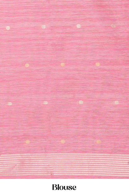 Pink graceful floral drape