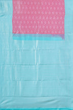 Pink jacquard silks saree