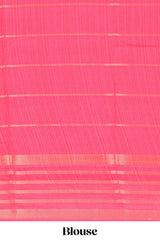 Pink moss chiffon elegant saree