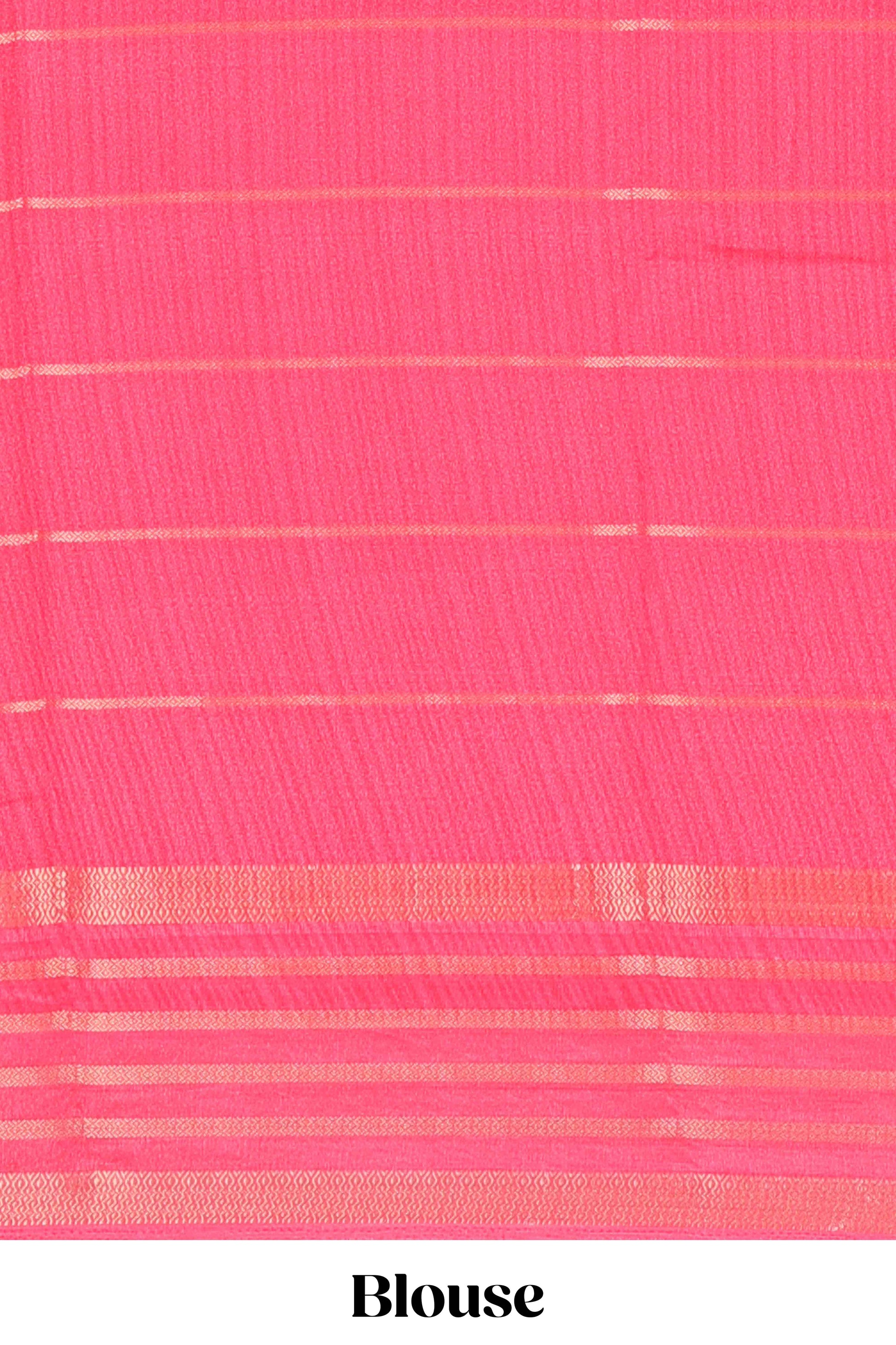 Pink moss chiffon elegant saree