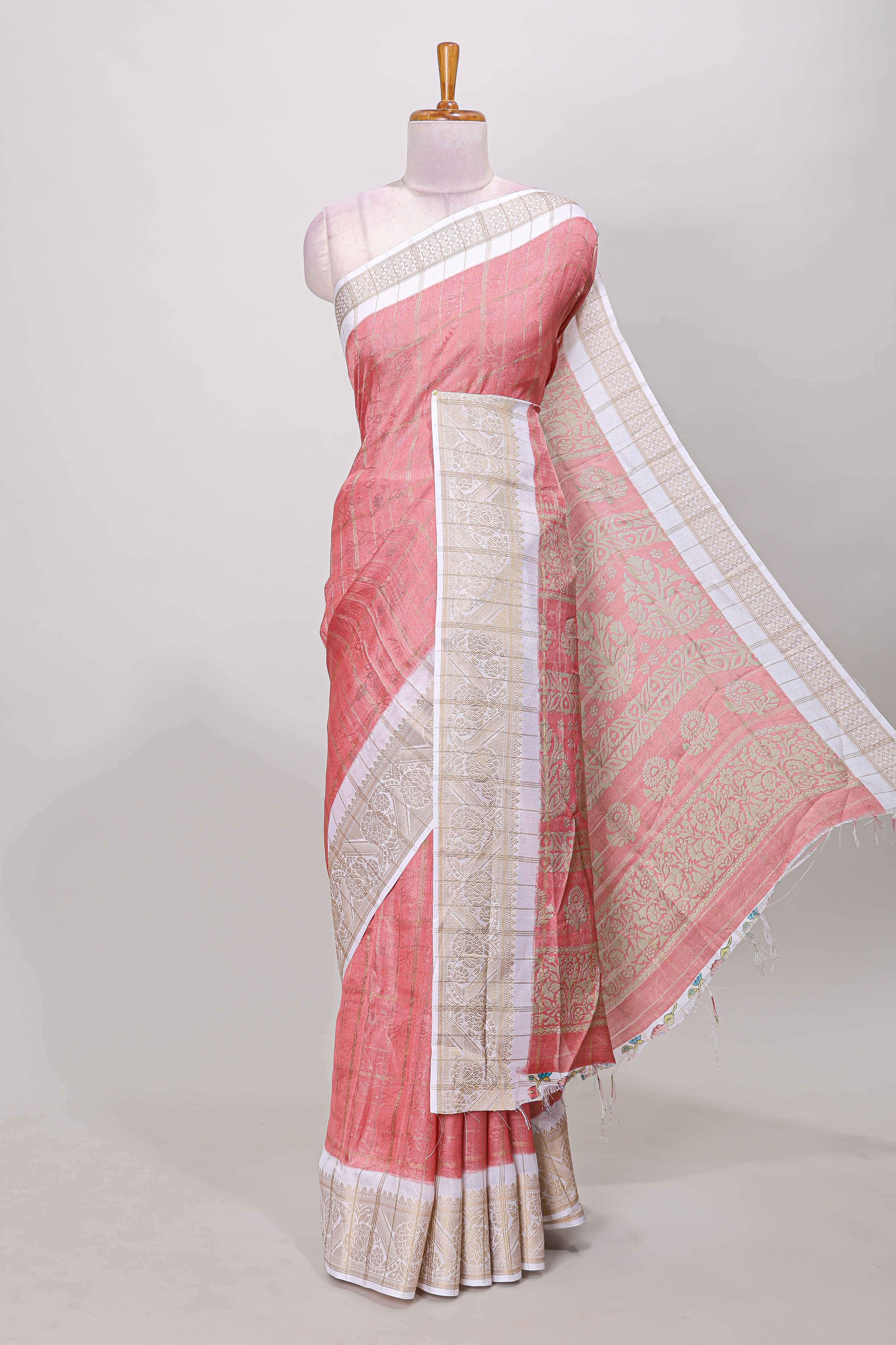 Pink soft mellow weave