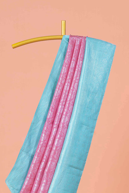 Pink swayamvara silk sarees
