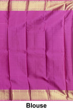 Pink wedding pattu silk saree