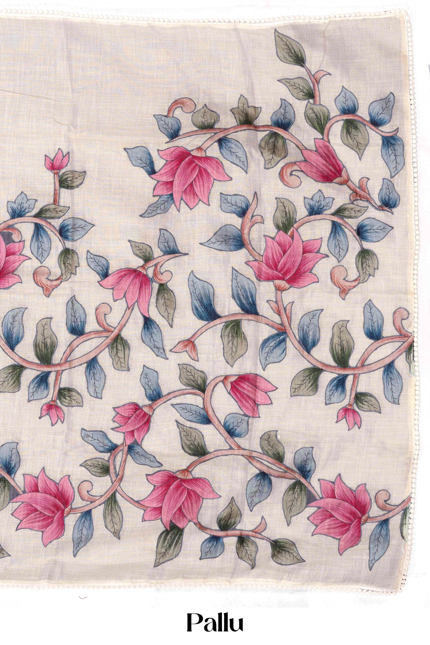 Printed linen saree collection