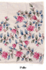 Printed linen saree collection
