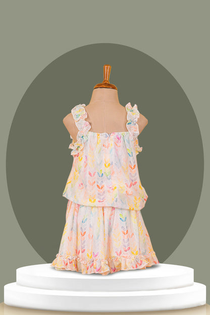 Printed party wear for kids