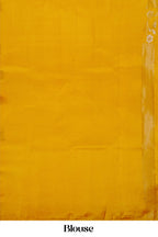 Printed tussar silk wedding saree