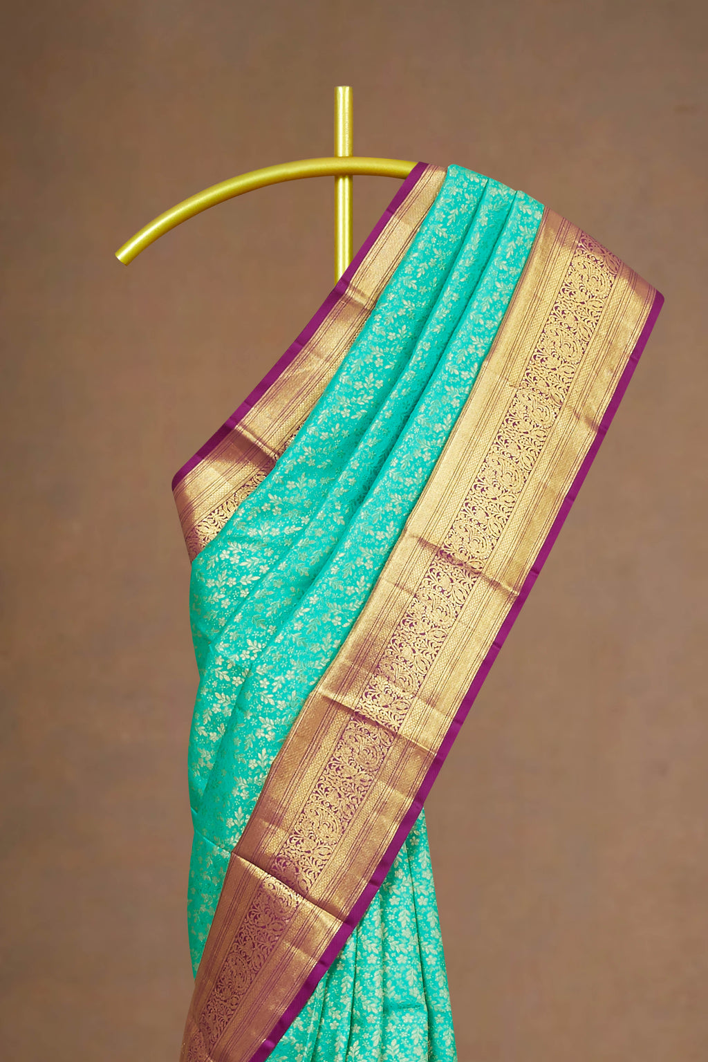 
Pure green silk sarees