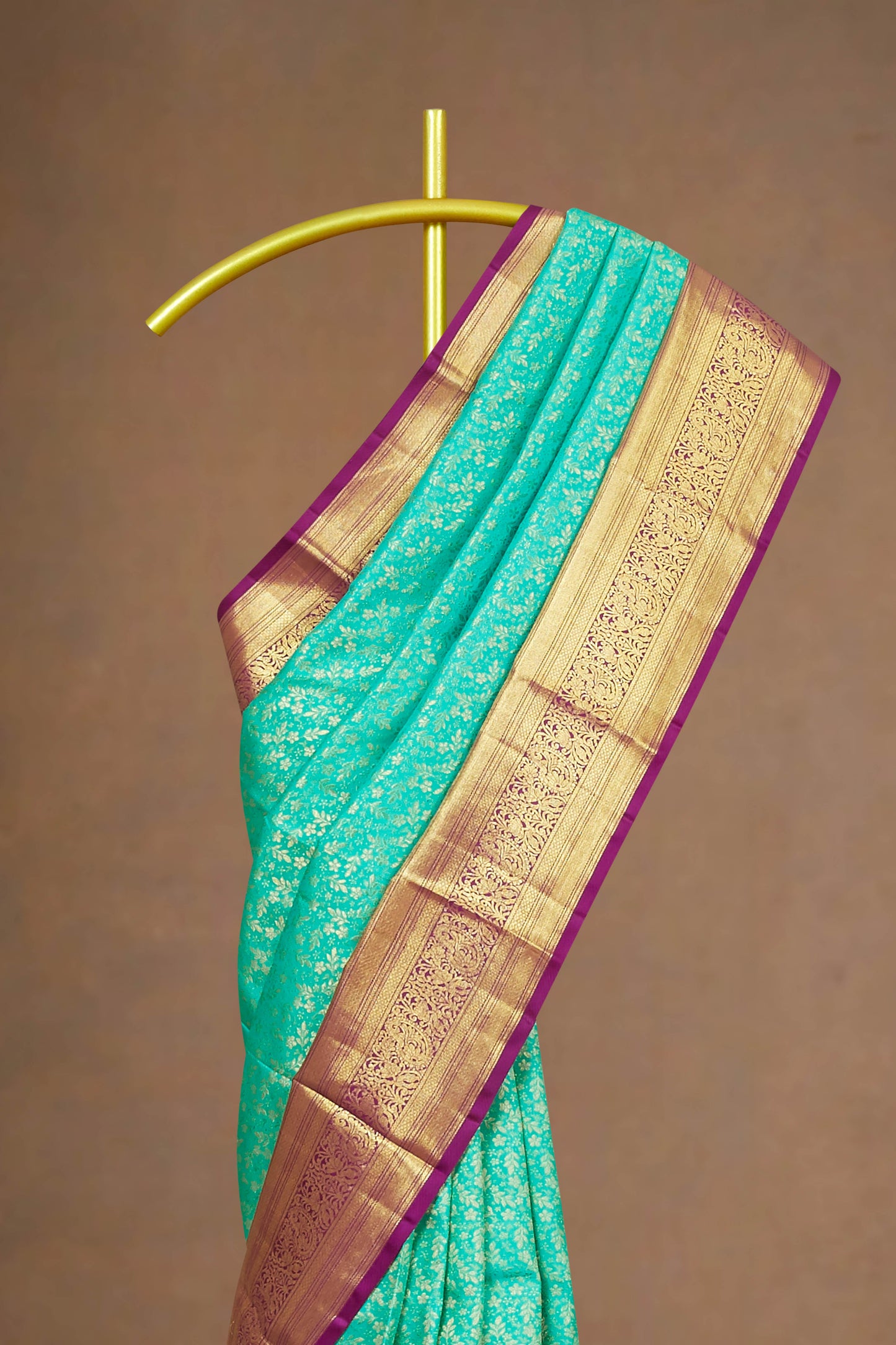 
Pure green silk sarees