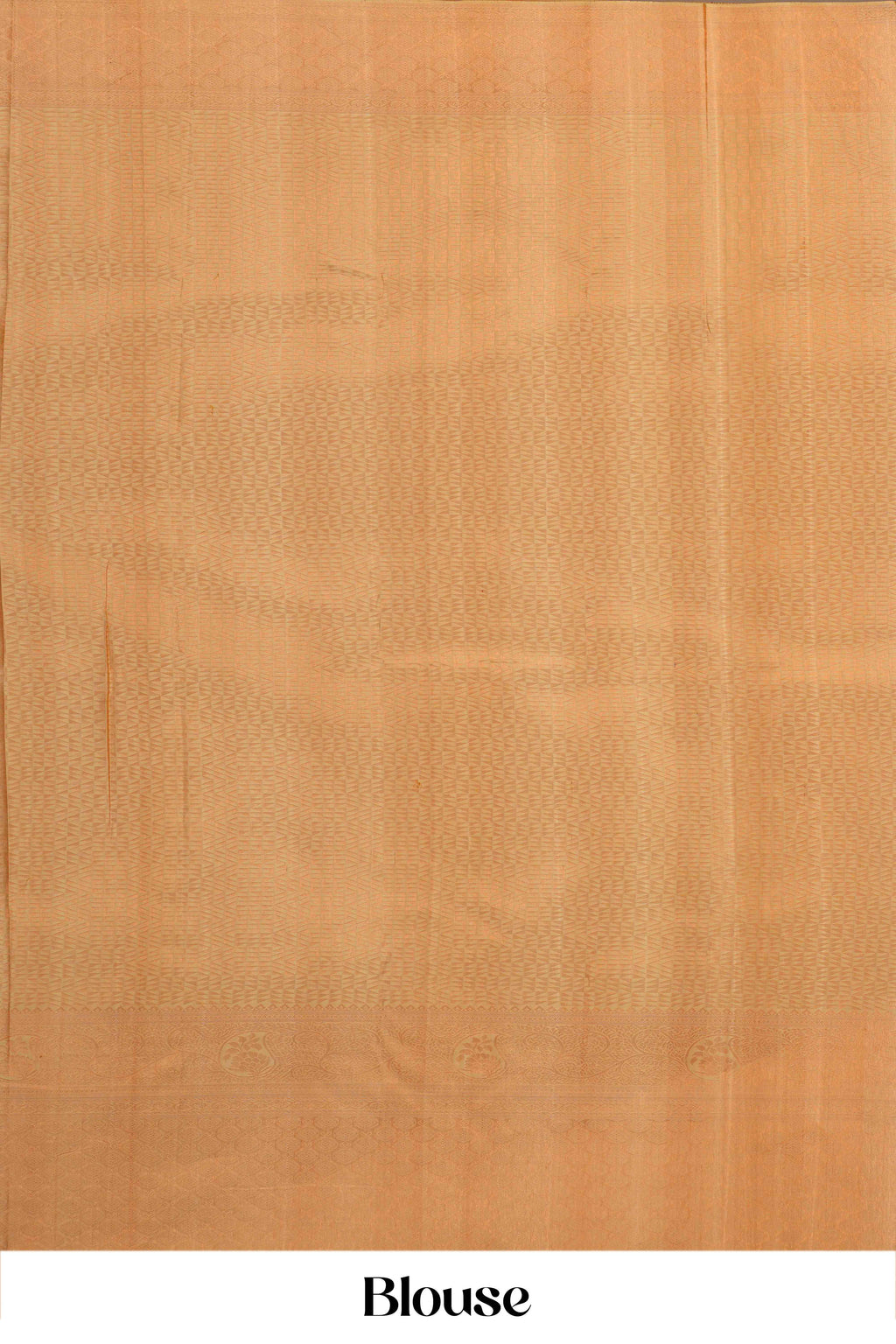 Pure peach bridal silk saree