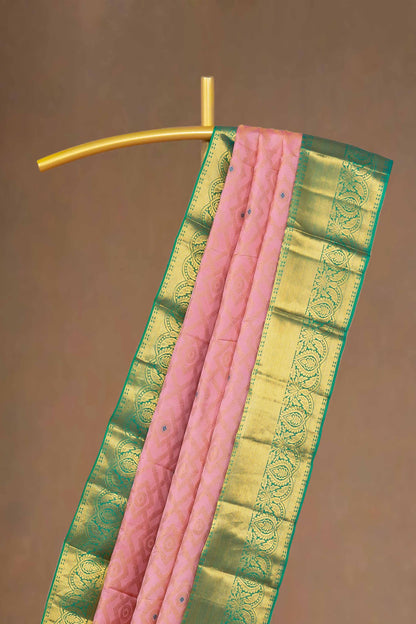 Pure pink silk sarees