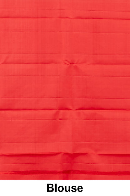 Pure red silk saree for wedding