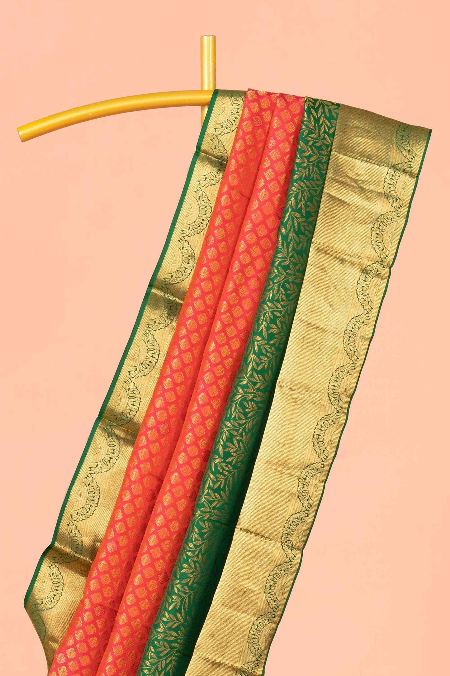 
Pure silk zari saree