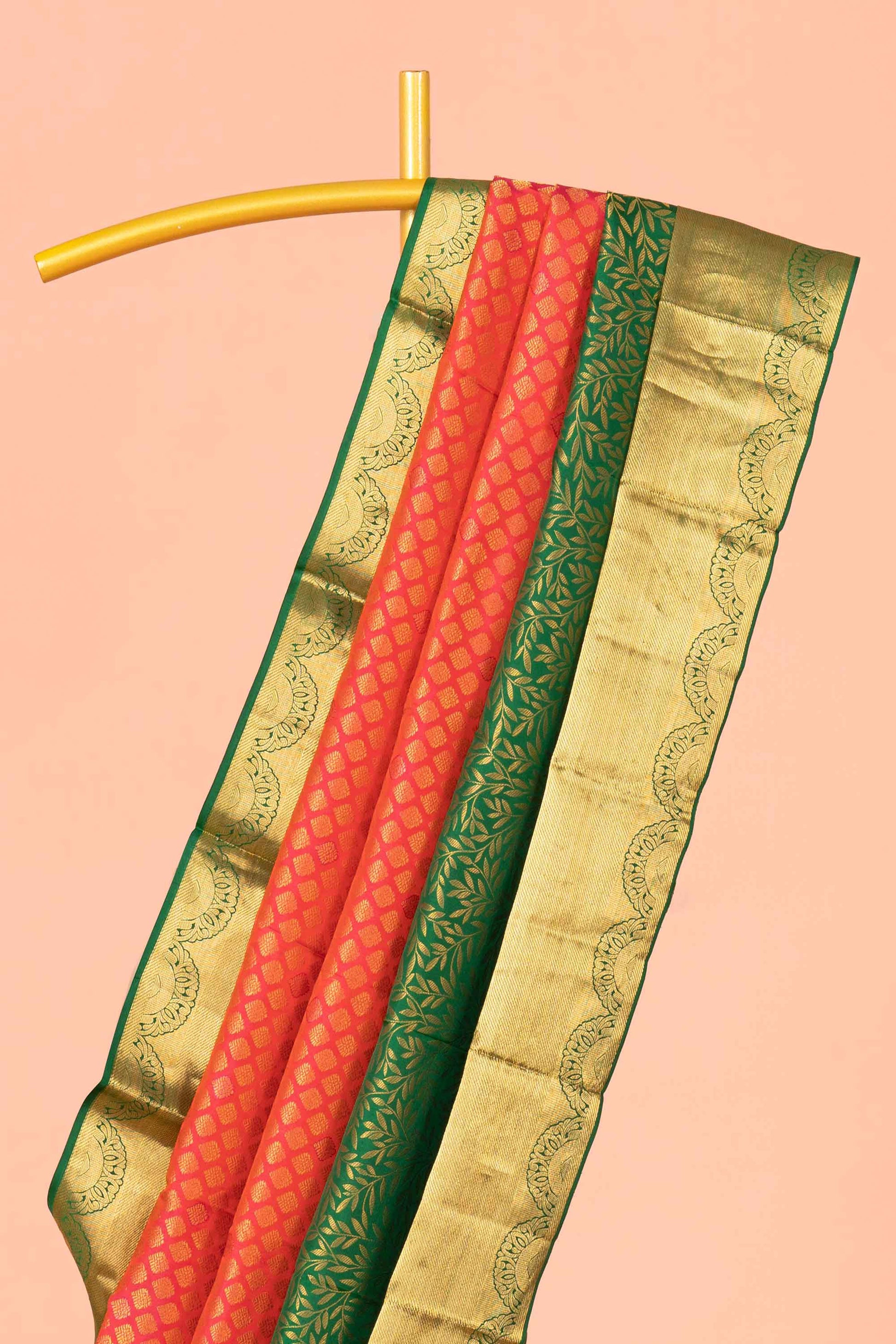 
Pure silk zari saree