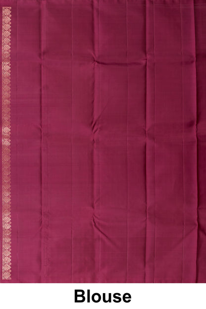 Purple bridal silk saree