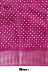 Purple dola festive saree