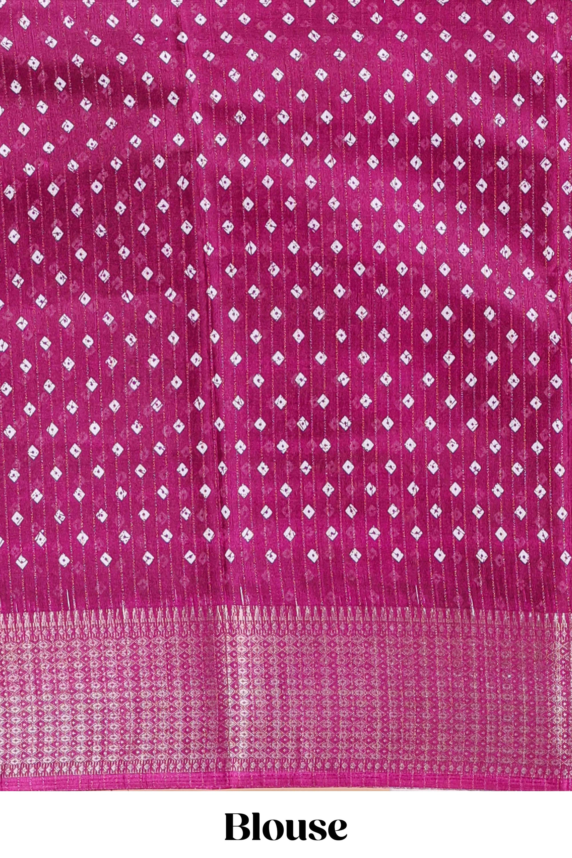 Purple dola festive saree