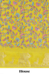 Purple dola silk heritage saree