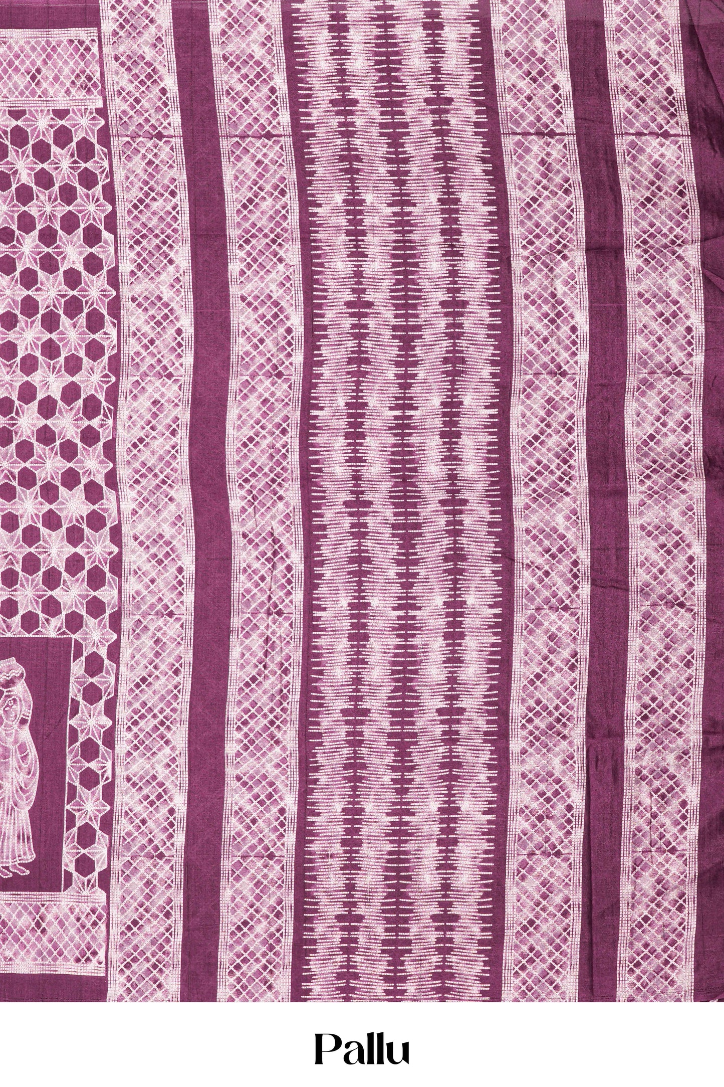 Purple elegant linen drape