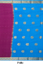 Purple wedding silk