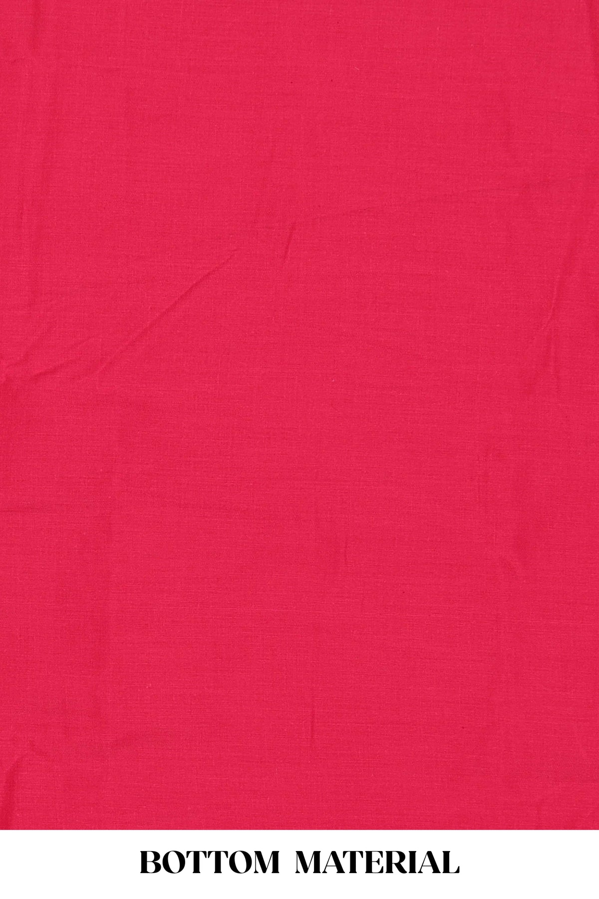 Rani pink cotton silk festive suit