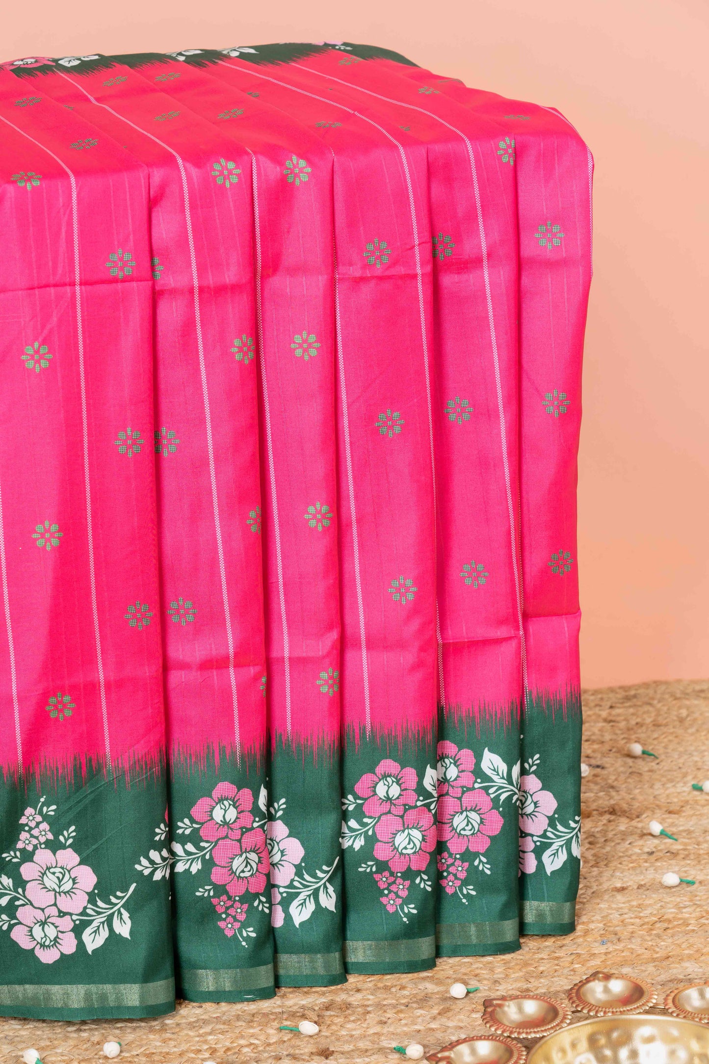Rani pink dola silk 