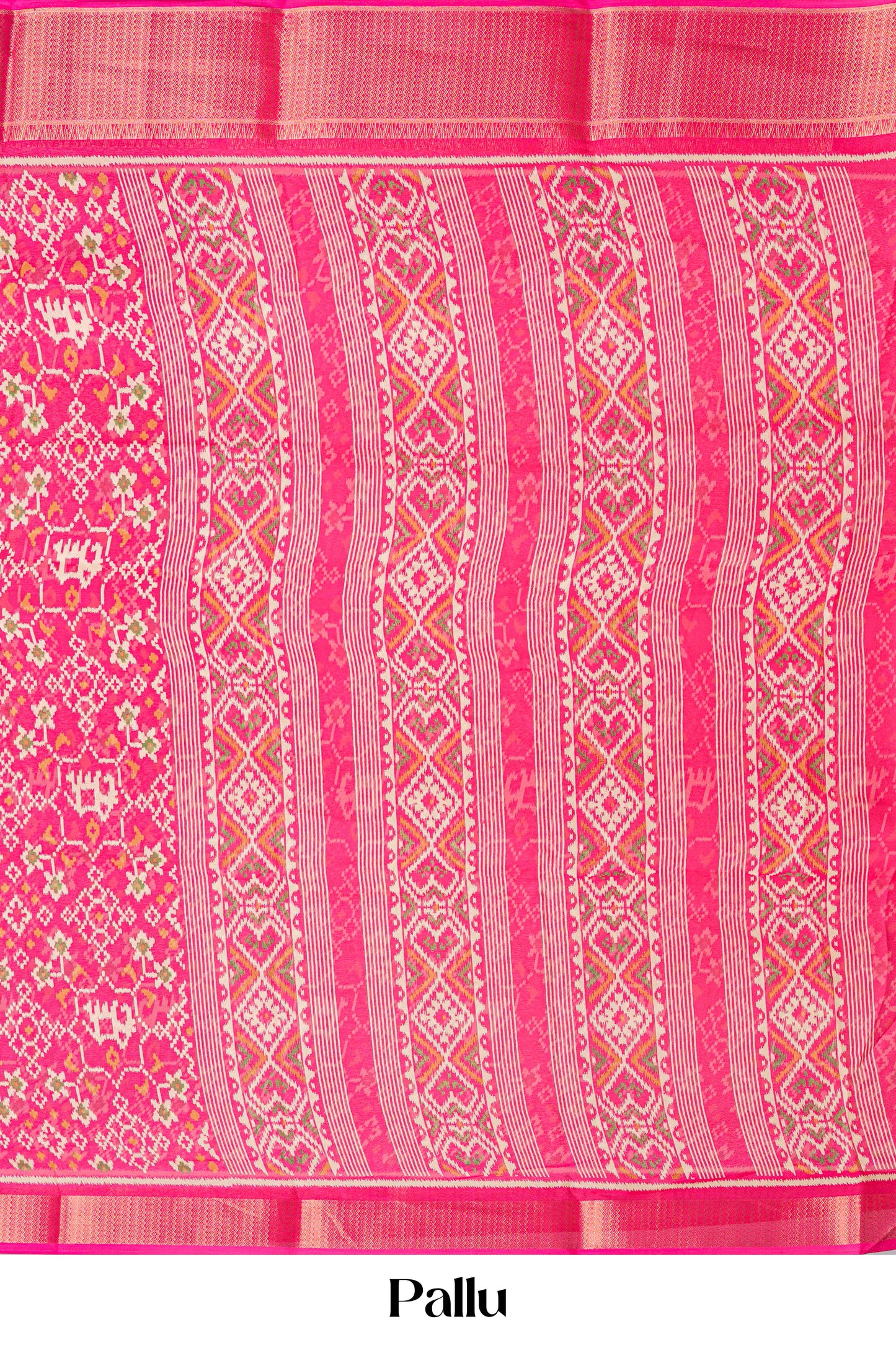 Rani pink dupion silk sarees