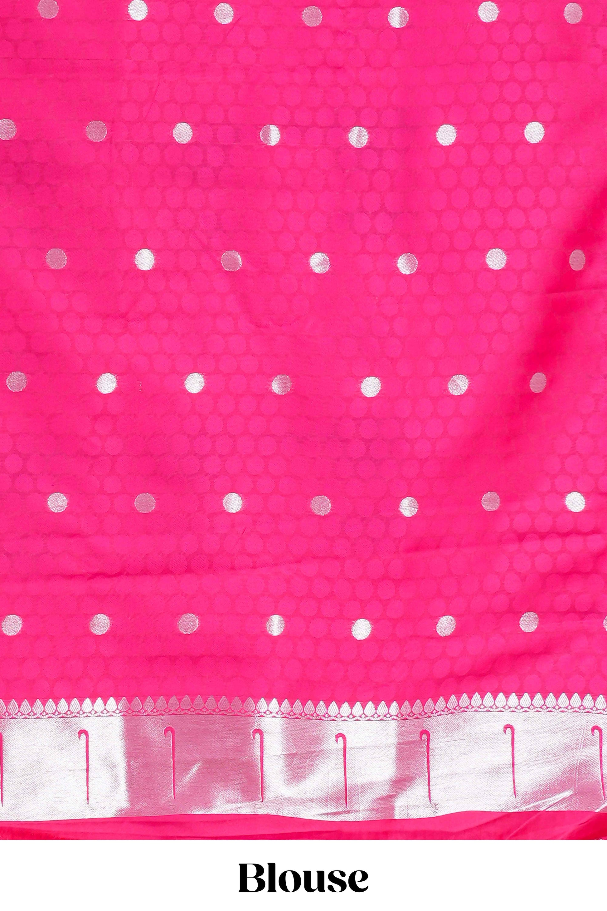 Rani pink elegant drape