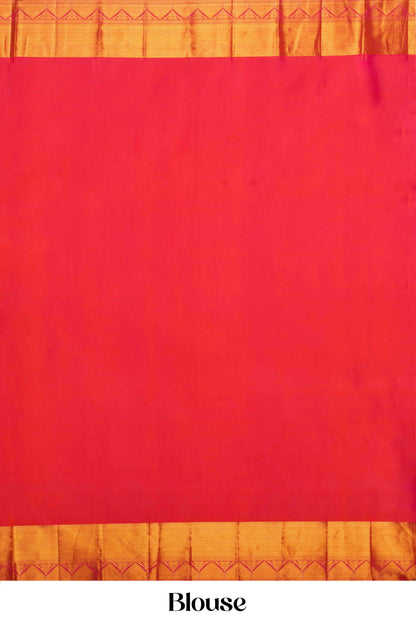 Red wedding pattu silk saree