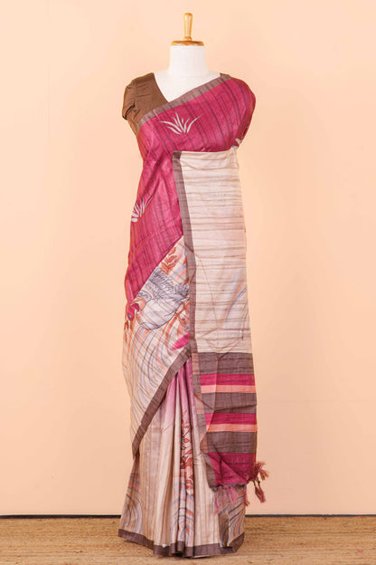  Rich digital printed saree