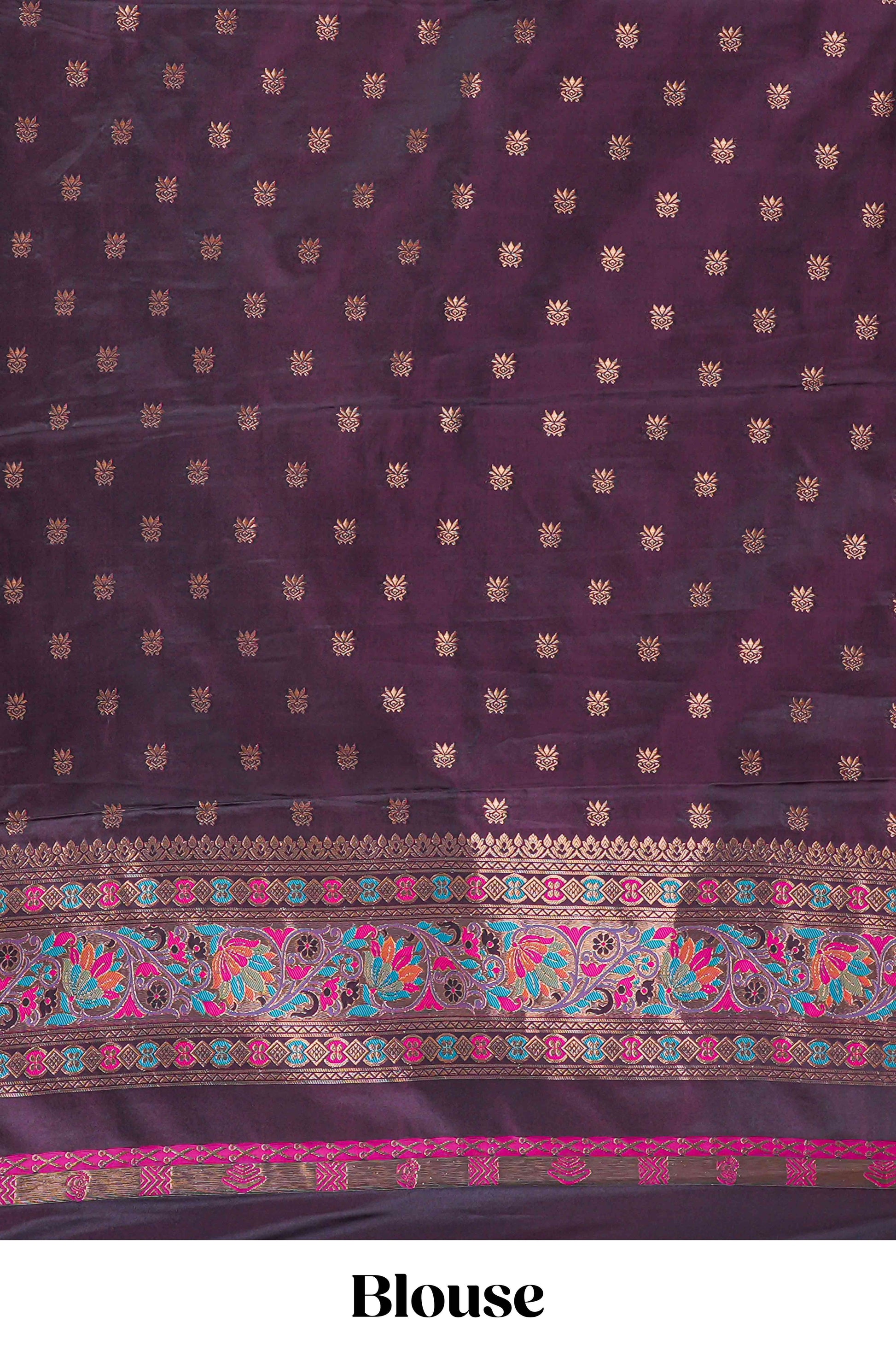 Rich maroon wedding silk