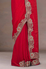  Rich red lustrous texture 