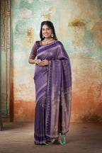 Rich violet glossy surface