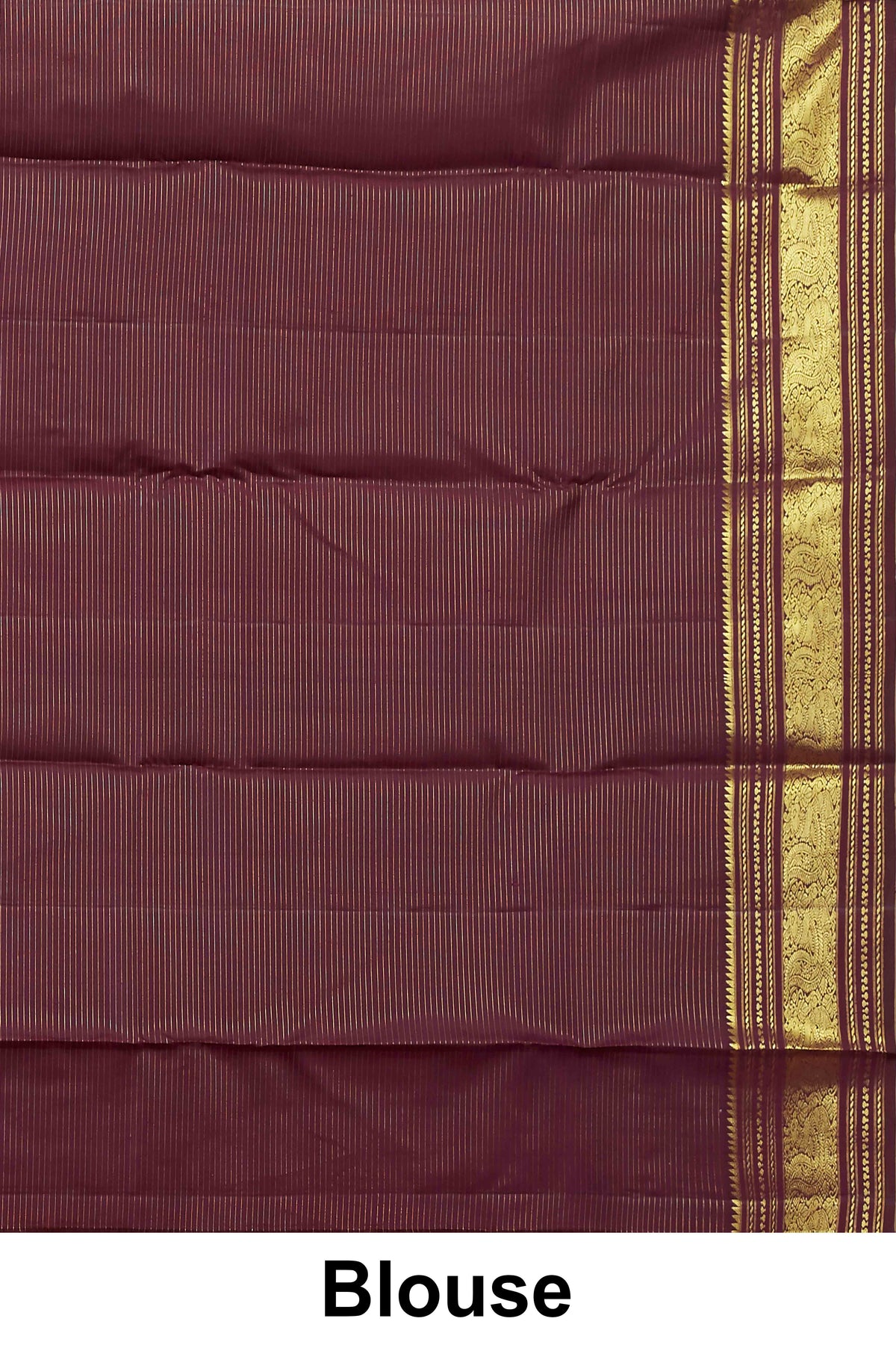 Rich wine classic silk saree