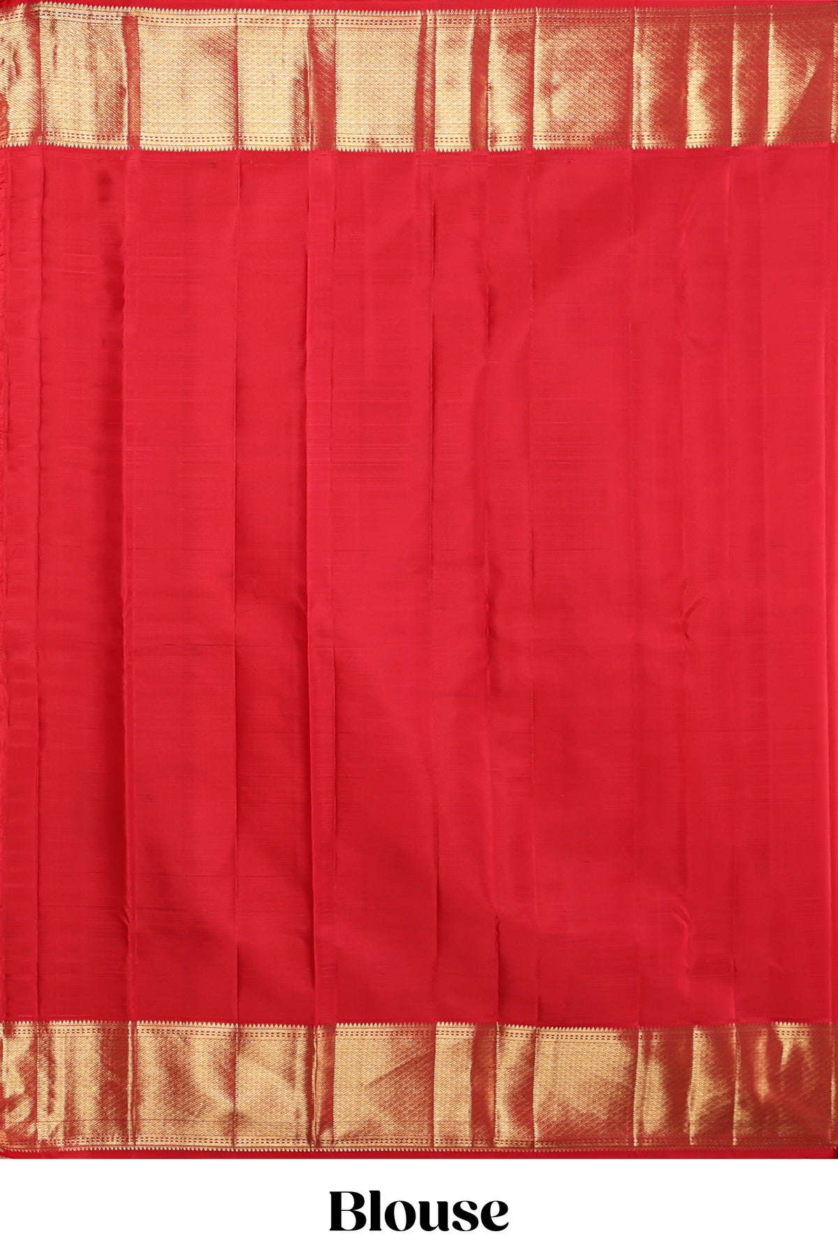 Red checked motifs zari design swayamvara pattu saree with self zari border and matching blouse